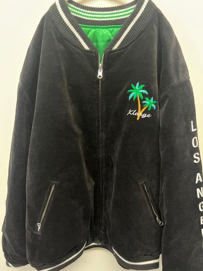 XLARGE REVERSIBLE FLAG GAL SOUVENIR JACKET XLARGE "Black"