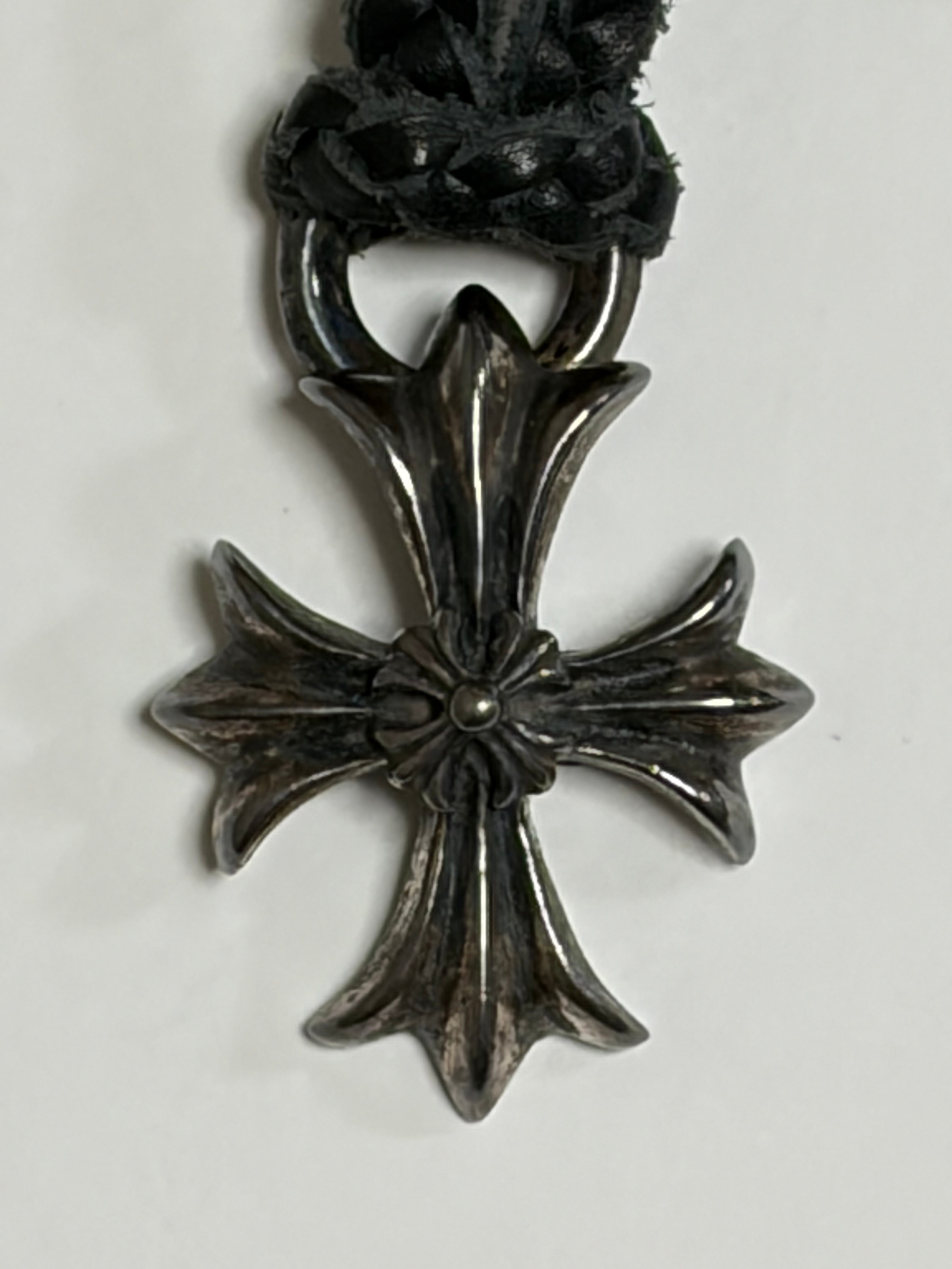 Chrome Hearts Double CH Plus Pendant "Silver"