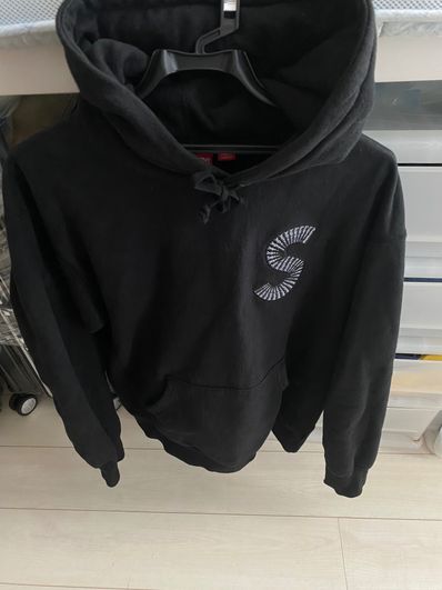 Supreme S Logo Hooded Sweatshirt "Black" (20FW)
