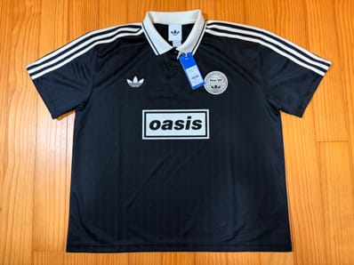 adidas x Oasis Tour Jacquard Jersey "Black"