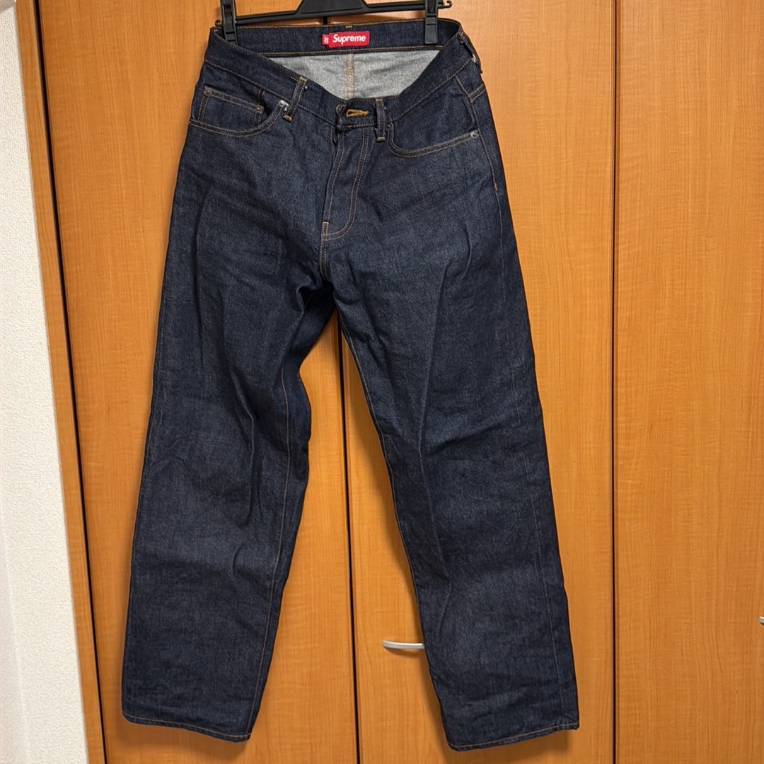 Supreme Rigid Loose Fit Selvedge Jean "Rigid Indigo" (26FW)