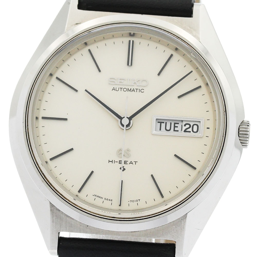 セイコー グランドセイコー デイデイト 5646-7010 メンズ 【中古】