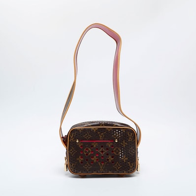 ヴィトン LV モノグラム ペルフォ ミニトロカデロ ショルダーバッグ【中古】