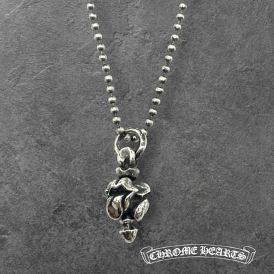 CHROME HEARTS クロムハーツ LT SWIVEL リップアンドタンスイベルチャーム ネックレス アクセサリー シルバー 925 ★美品★★ギャラ付★