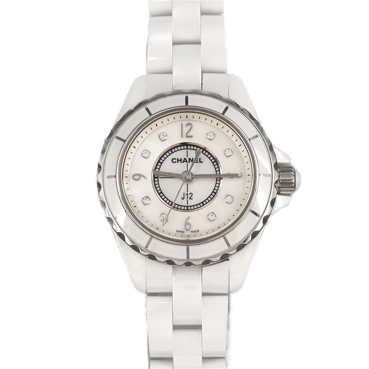 シャネル J12 29mmセラミック・8P H2570 セラミック クォーツ