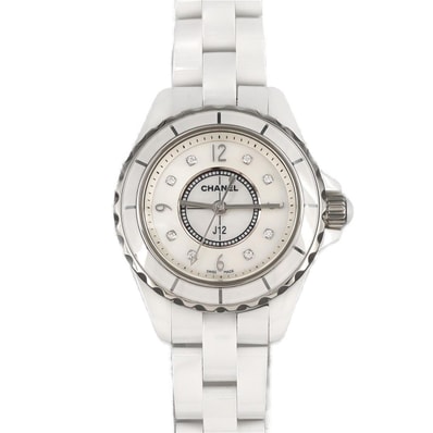 シャネル J12 29mmセラミック・8P H2570 セラミック クォーツ
