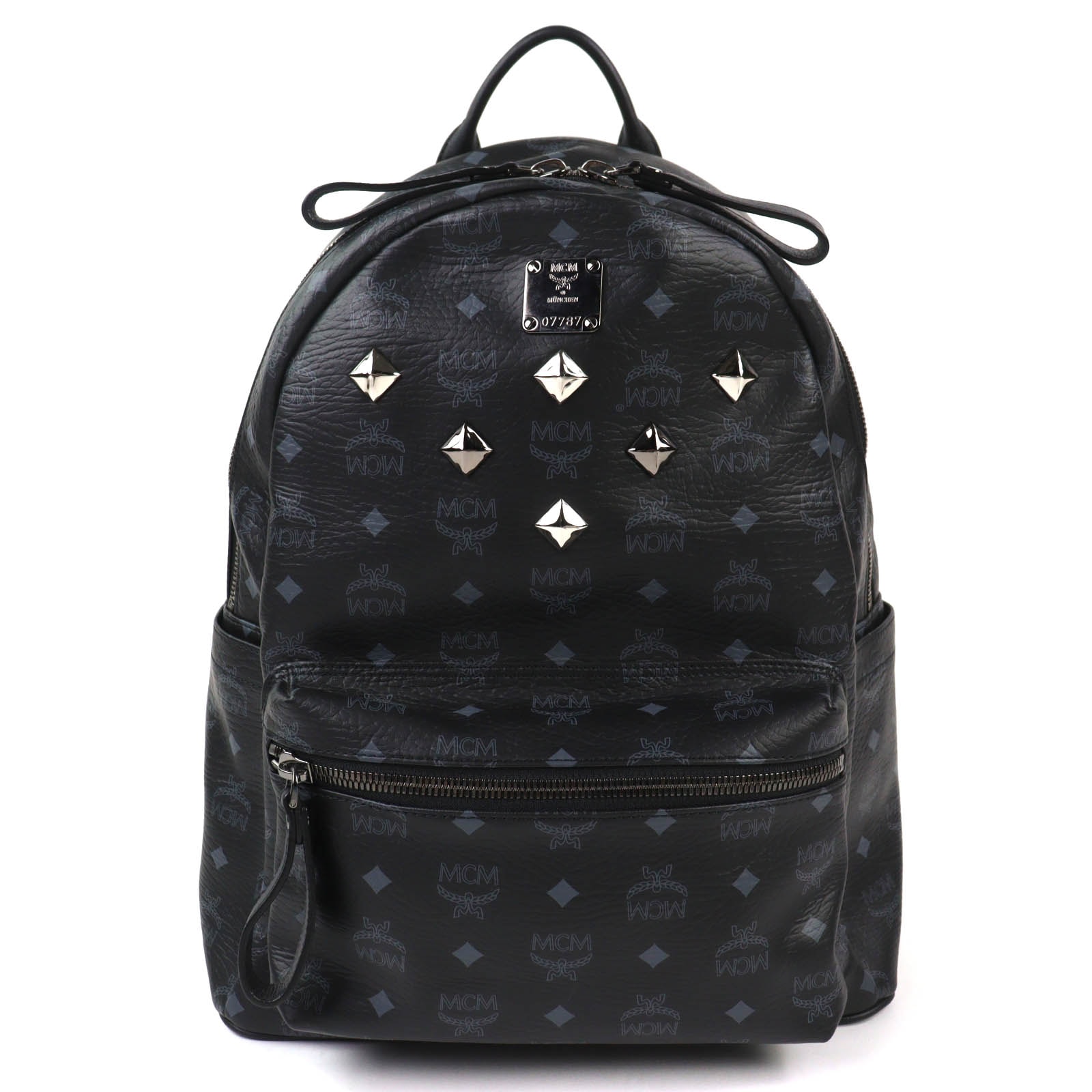 極美品 エム・シー・エム リュック・デイパック Stark ミディアム ブラック