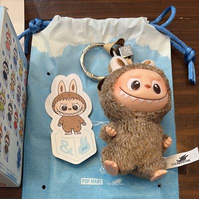 POP MART THE MONSTERS (LABUBU) Pin for Love Series-Vinyl Plush Pendant (N-Z) &