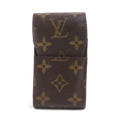 ルイ ヴィトン LOUIS VUITTON シガレットケース モノグラム エテュイ シガレット モノグラムキャンバス ブラウン ユニセックス M63024【中古】 e60340a