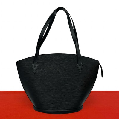 LOUIS VUITTON ルイヴィトン サンジャック ショッピング エピ レザー トートバッグ ブラック
481-7