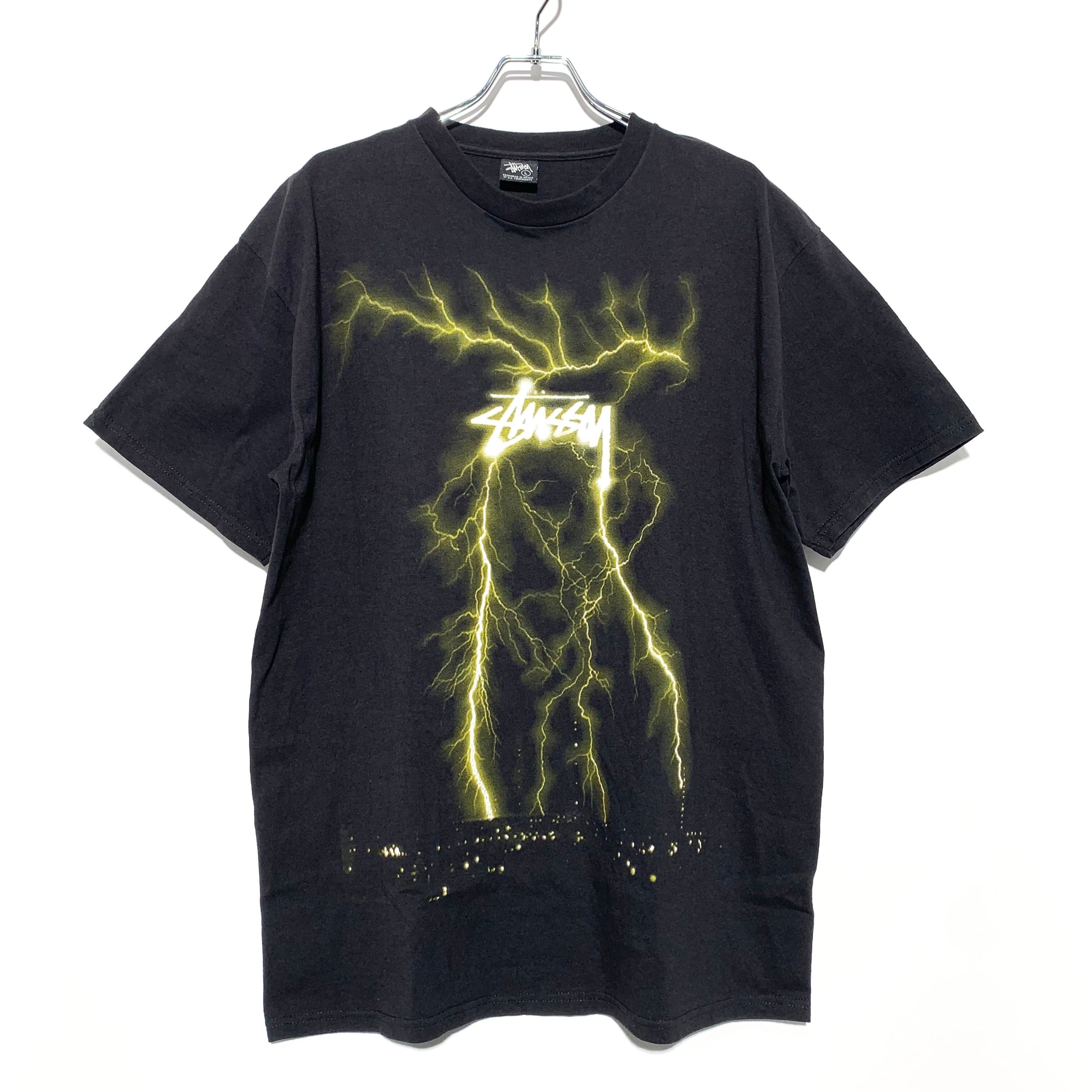 STUSSY Lightning Tee  Black