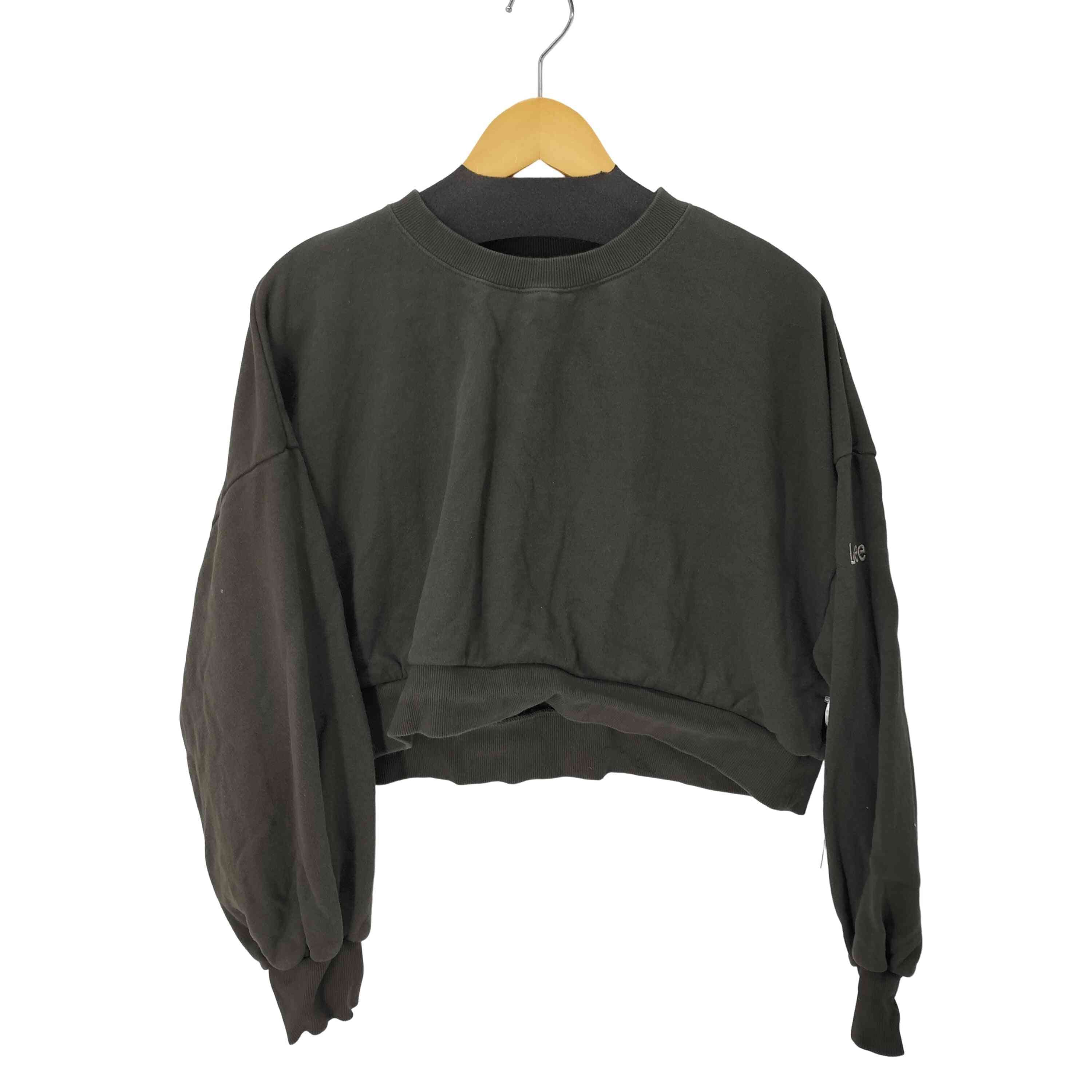 クロップドクルーネックスウェット【1134502852207】