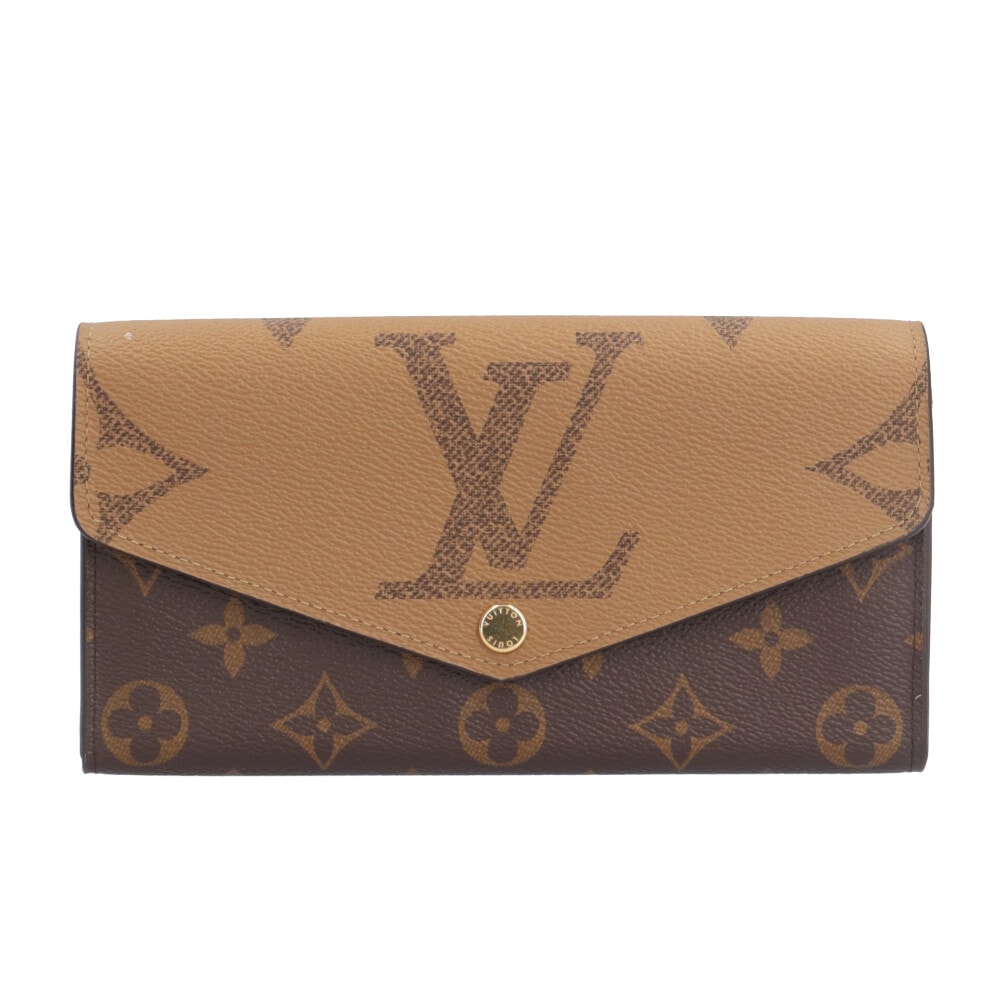 ルイヴィトン ポルトフォイユ サラ モノグラムジャイアント 長財布 モノグラムリバース M80726 ユニセックス LOUIS VUITTON  中古