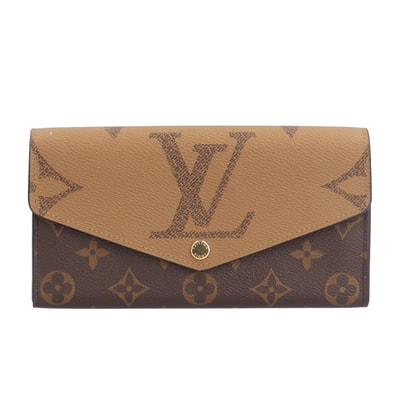 ルイヴィトン ポルトフォイユ サラ モノグラムジャイアント 長財布 モノグラムリバース M80726 ユニセックス LOUIS VUITTON 中古