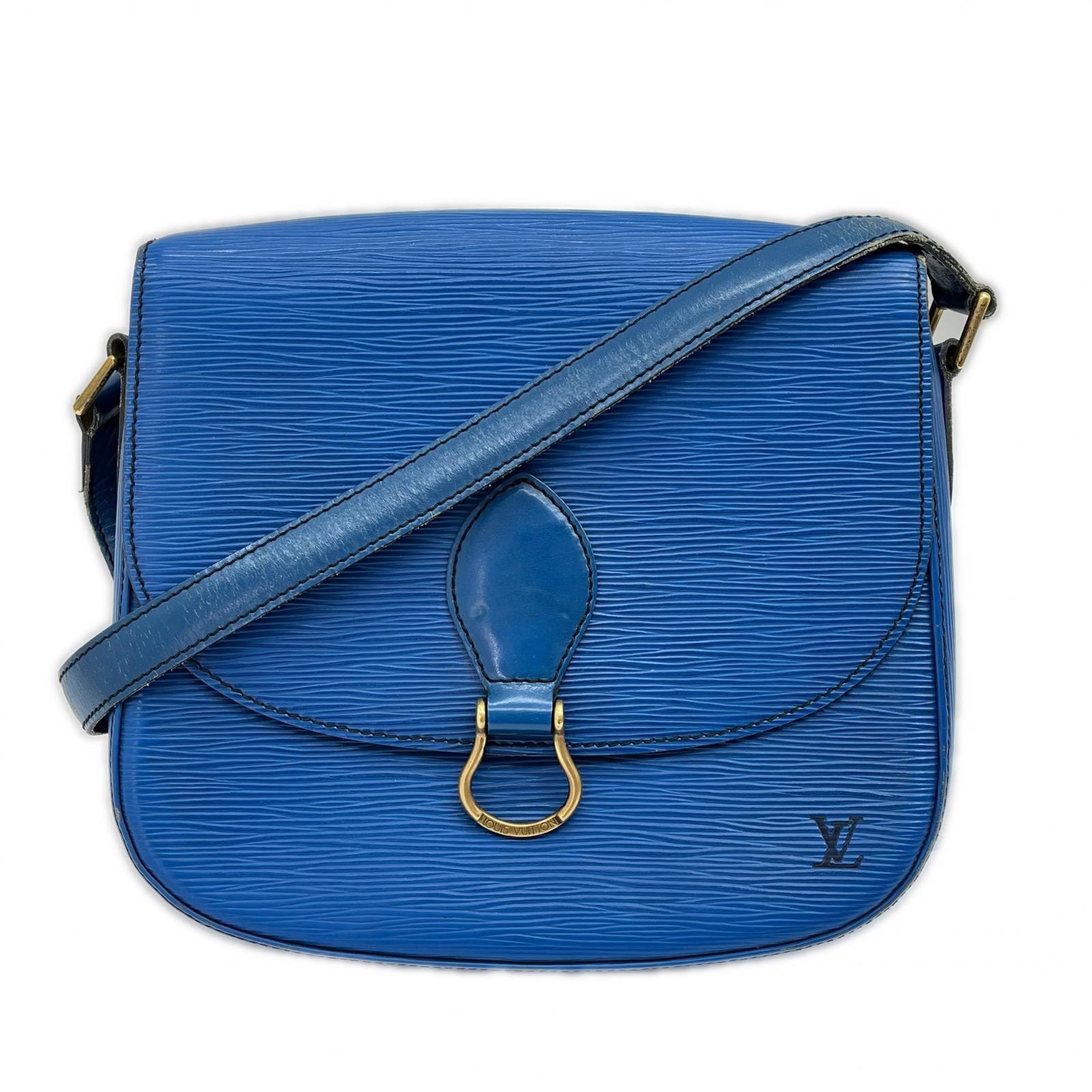 Louis Vuitton Epi Saint Cloud "Toledo Blue"