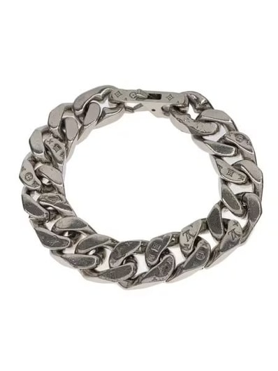 Louis Vuitton LV Chain Links Bracelet "Silver"