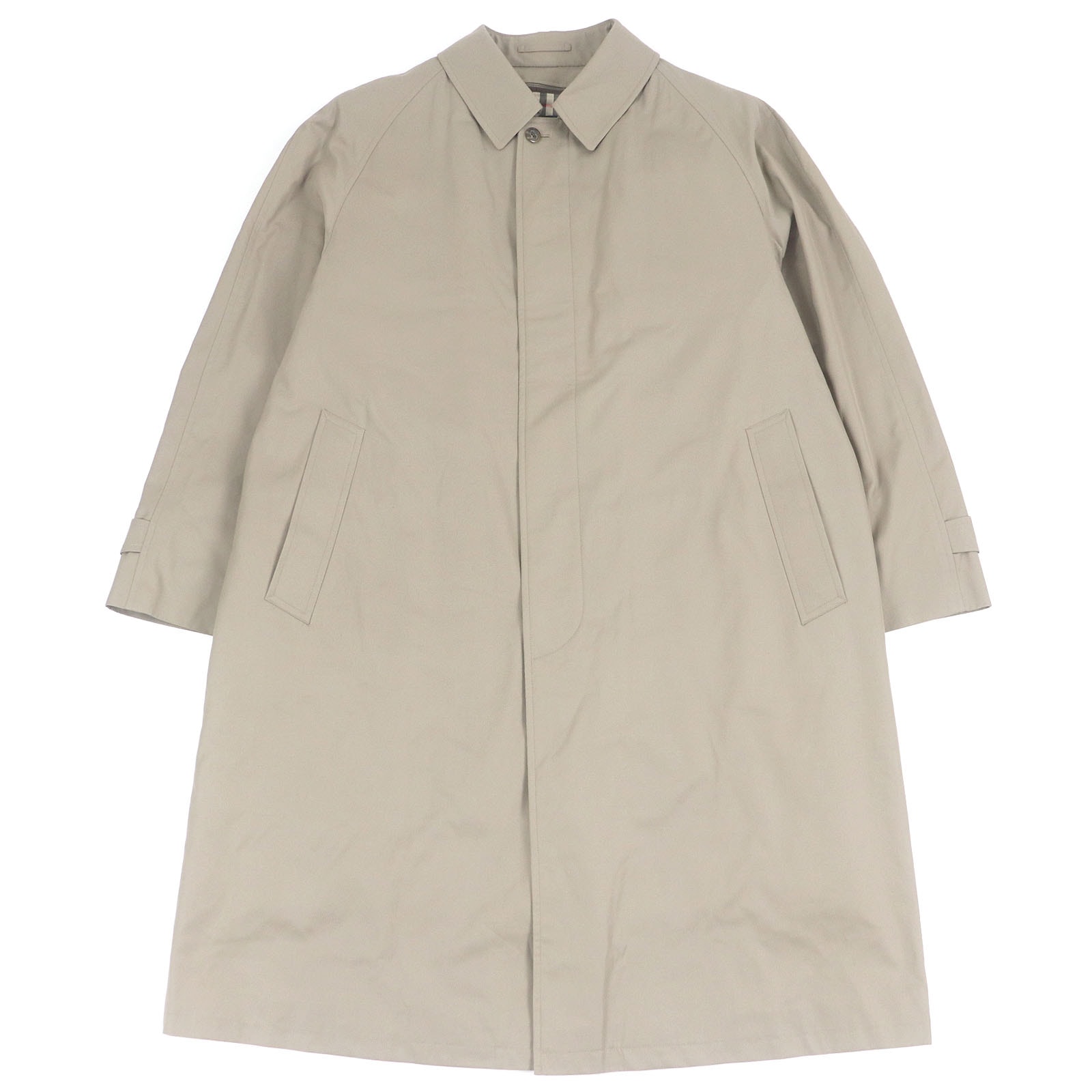 良品 バーバリーロンドン
ステンカラーコート ベージュ メンズ 94-175-6