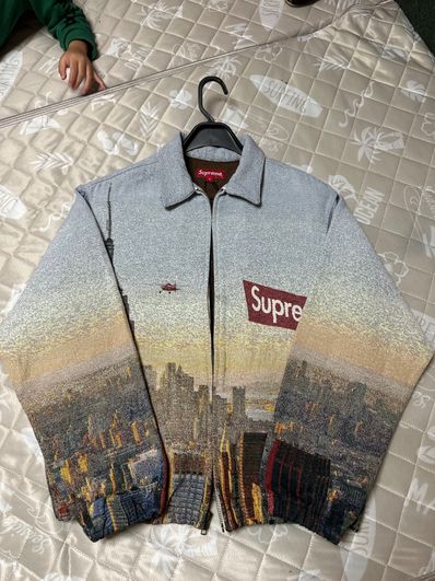 Supreme Aerial Tapestry Harrington Jacket Supreme Aerial Tapestry Harrington Jacket