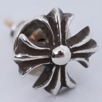 Chrome Hearts No2 CH PLS Earrings "Silver"