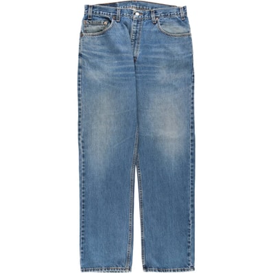 古着 00年代 リーバイス Levi's 505 REGULAR FIT テーパードデニムパンツ USA製 メンズw35相当/eaa645241