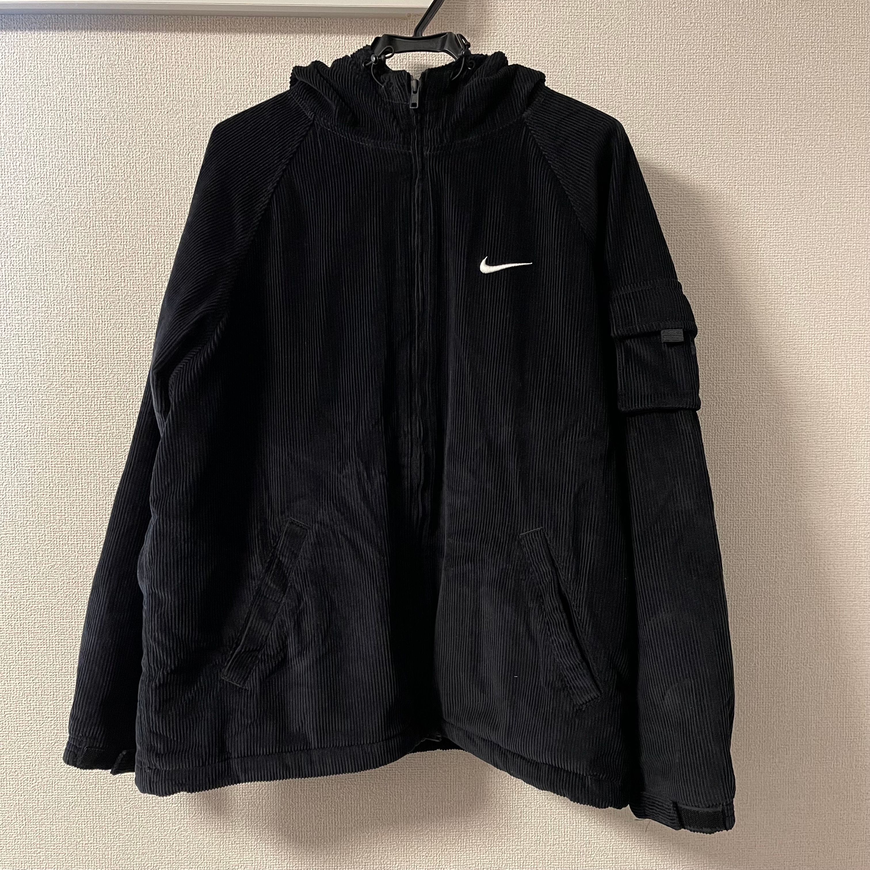 Supreme / Nike Arc Corduroy Hooded Jacket "Black"