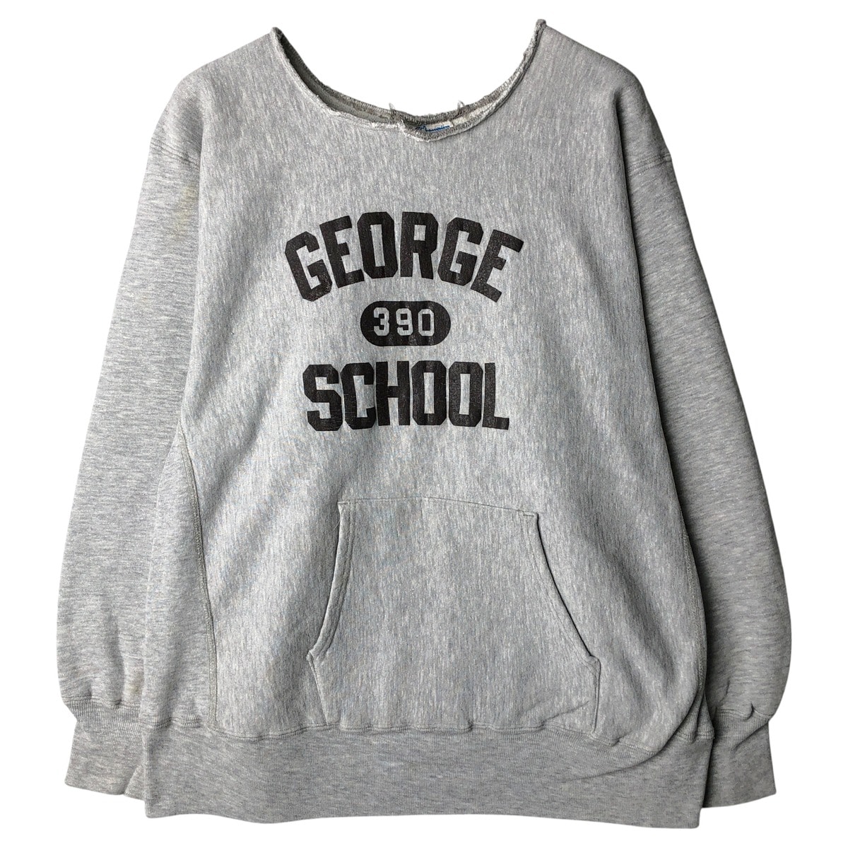 古着 80年代 チャンピオン Champion REVERSE WEAVE リバースウィーブ トリコタグ 3連プリント カレッジスウェットシャツ トレーナー USA製 メンズXL相当 ヴィンテージ/eaa605267