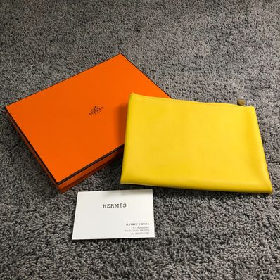 Hermes Atout 20 "Jaune de Naples/Bleu du Nord"