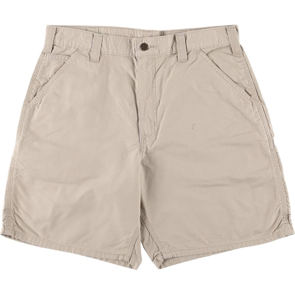 古着 カーハート Carhartt ORIGINAL FIT ダック地ペインターショーツ ショートパンツ メンズw34相当/eaa576688