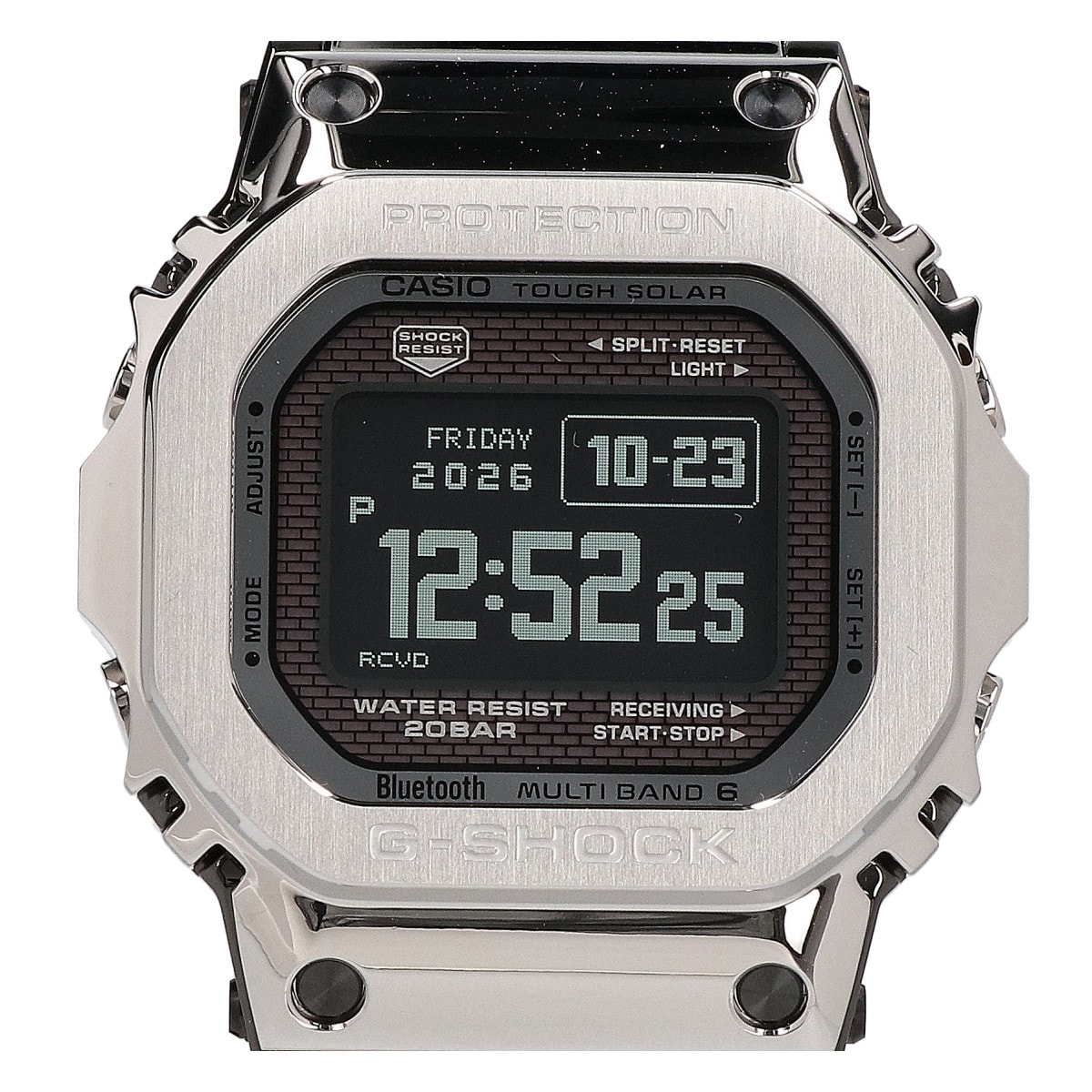 ジーショック 【新品同様】GMW-BZ5000D-1JF FULL METAL 5000 SERIES マルチバンド6 タフソーラー電波