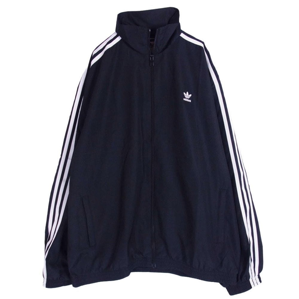 adidas アディダス ジャケット JD3392 ファイヤーバード オーバーサイズド トラックトップ ジャケット ブラック系 XL【中古】