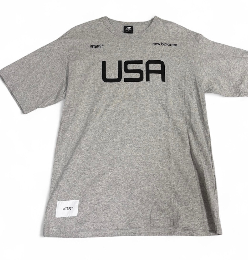 Wtaps NEW BALANCE ACADEMY SS T-SHIRT "Grey"