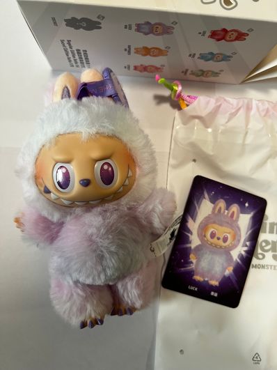 POP MART THE MONSTERS (LABUBU) Big into Energy Series Plush Pendant LUCK