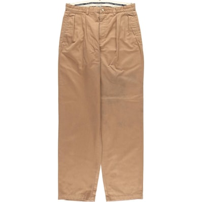 古着 ラルフローレン Ralph Lauren POLO RALPH LAUREN ANDREW PANT ツータック チノパンツ メンズw33相当/eaa617424