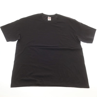 【中古】シュプリーム Supreme 2025年春夏 Tape Tee クルーネック 半袖Tシャツ ブラック【サイズXL】【メンズ】