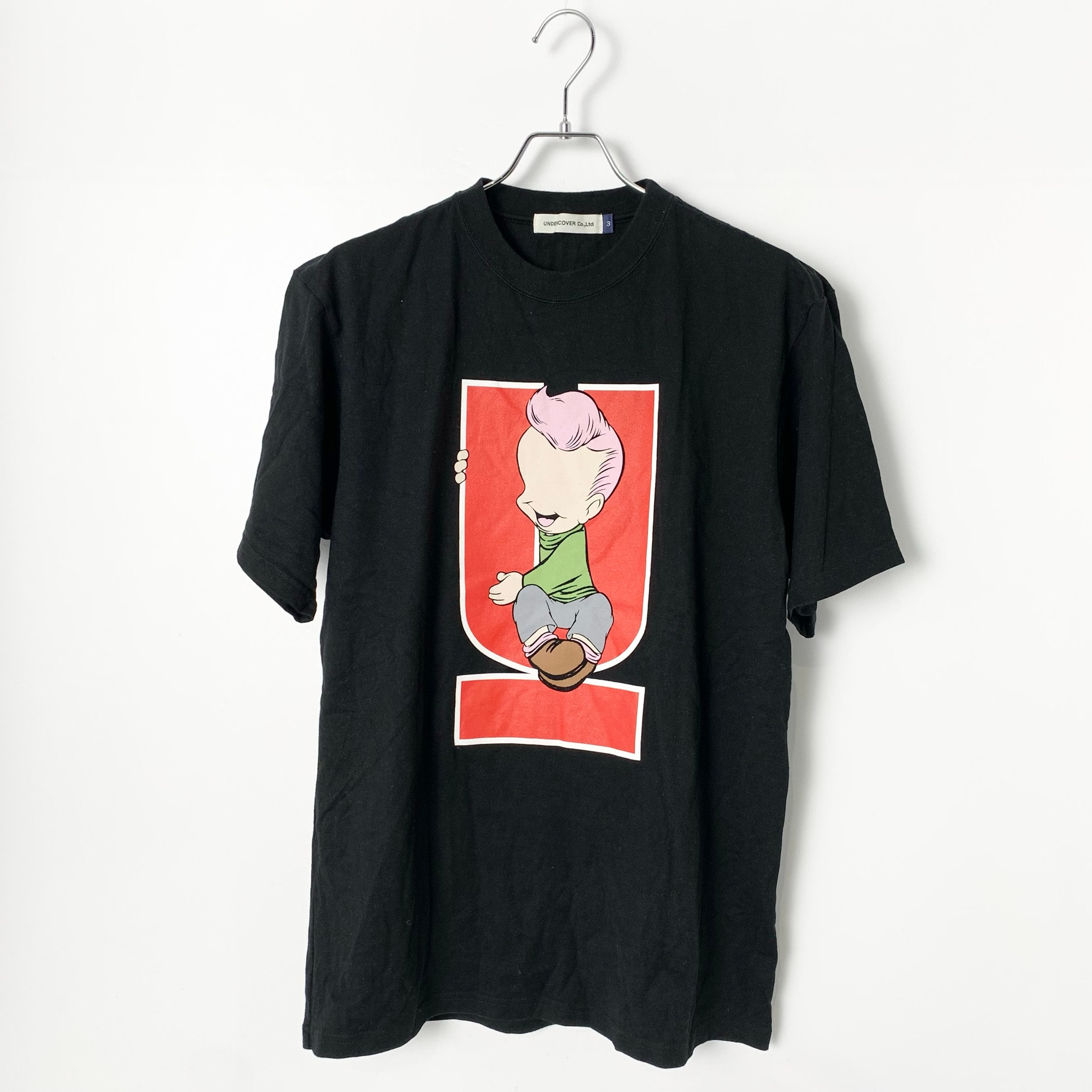 UNDERCOVER TEE U BOY "Black"