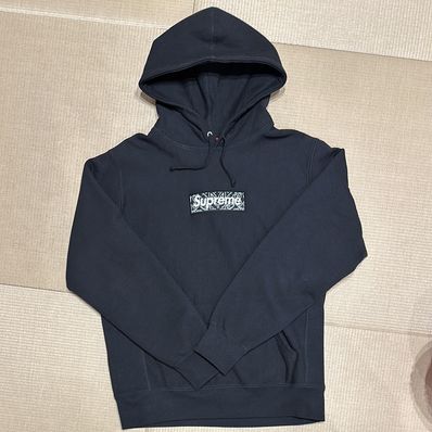 Supreme Bandana Box Logo Hooded Sweatshirt "Black"