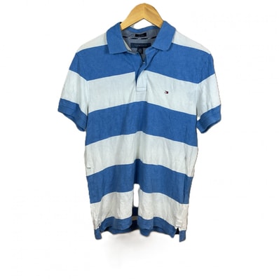 TOMMY HILFIGER【 トミーヒルフィガー】 ポロシャツ ワンポイントロゴ M