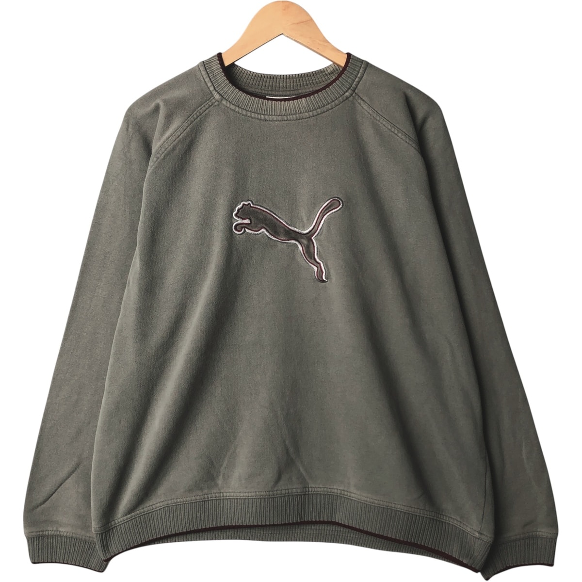 古着 90年代 プーマ PUMA ロゴスウェットシャツ トレーナー メンズM相当 ヴィンテージ/eaa581418