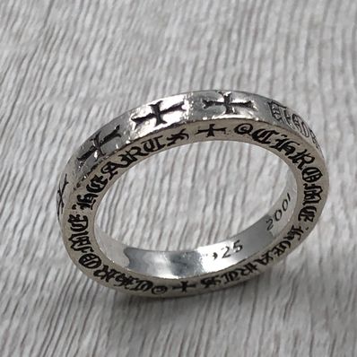 クロムハーツ 3mm スペーサーリング FUCK YOU 15号