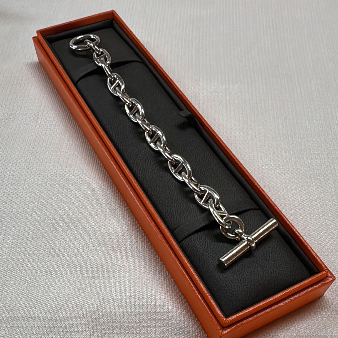 Hermes Chaine D'ancre GM Bracelet "Silver"