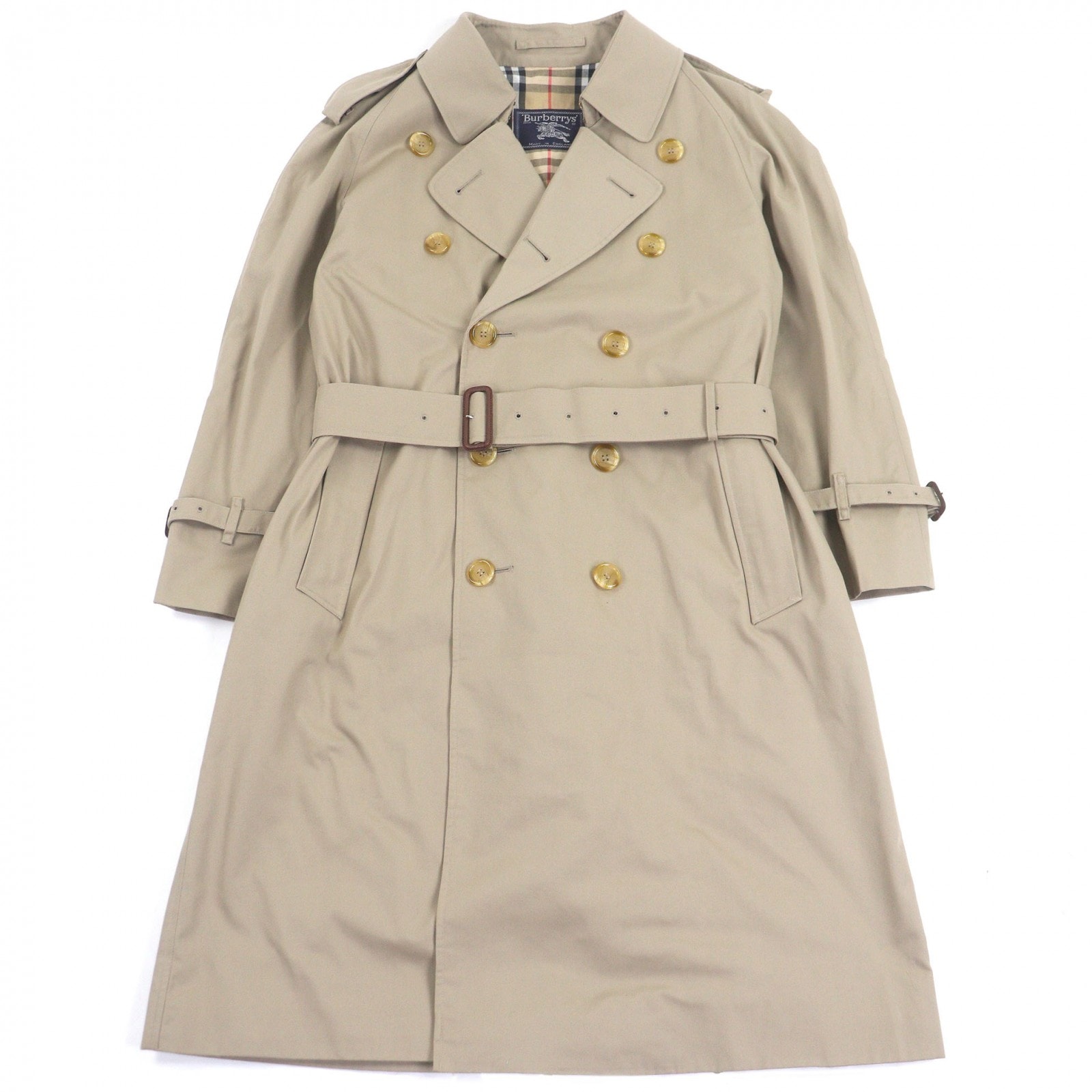 未使用に近い】極美品 バーバリー トレンチコート ベージュ メンズ 46