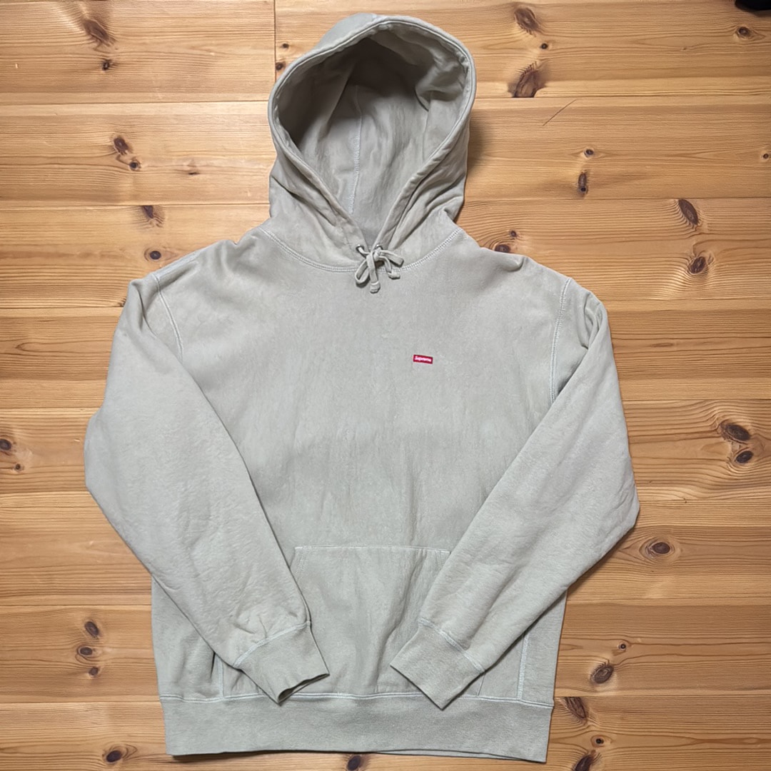Supreme Small Box Hooded Sweatshirt "Taupe" (21FW)