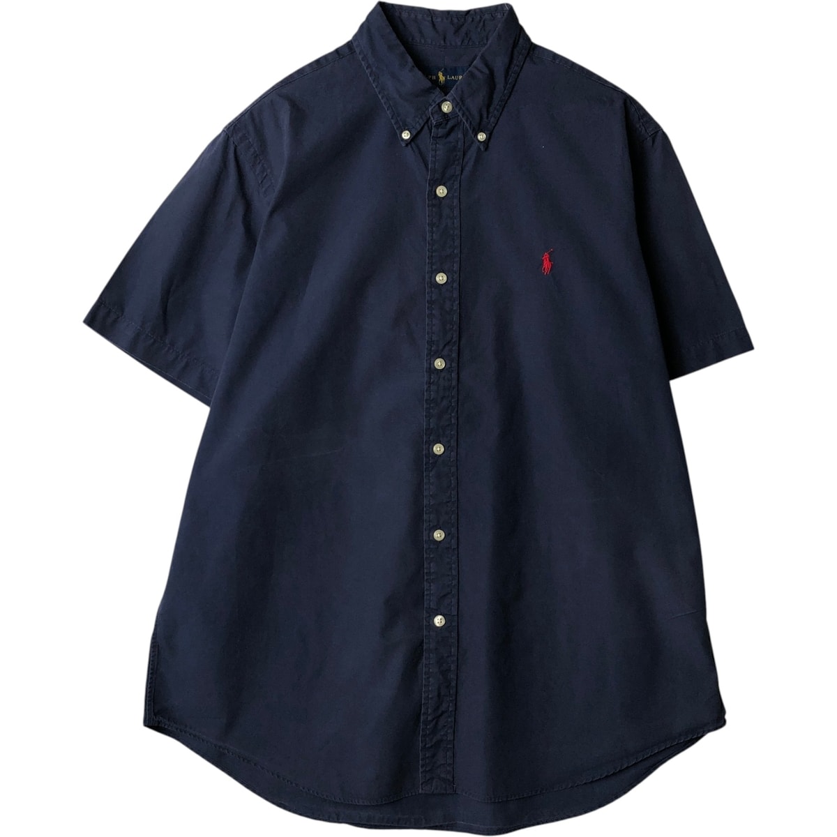 古着 ラルフローレン Ralph Lauren 半袖 ボタンダウンシャツ メンズL相当/eaa636665