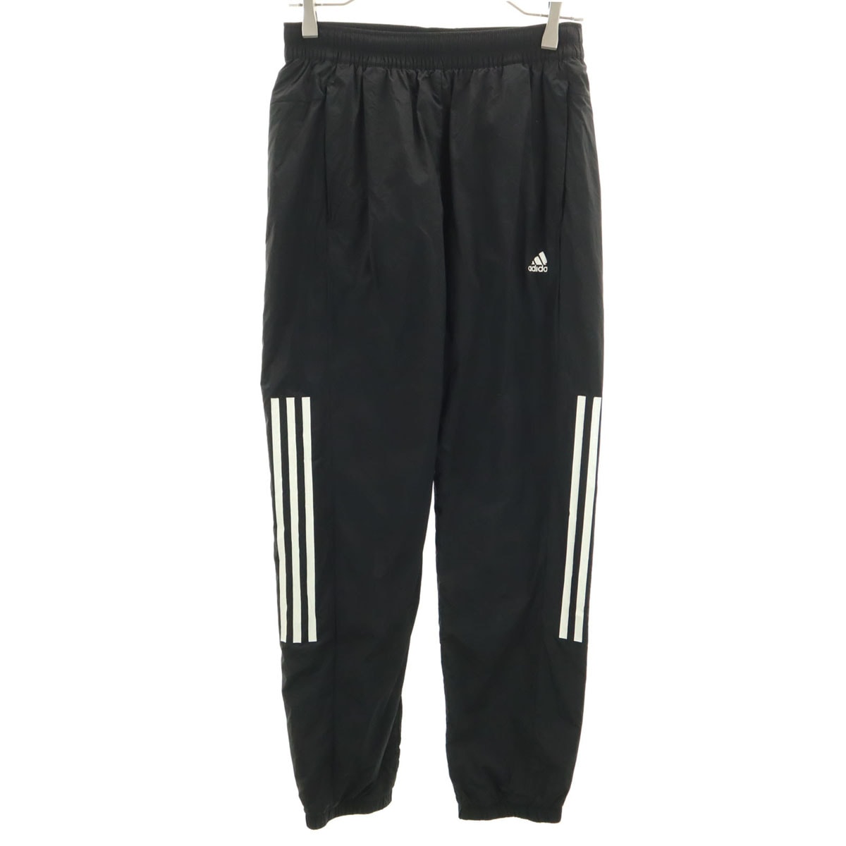adidas アディダス ウインドパンツ S ブラック 裏トリコット