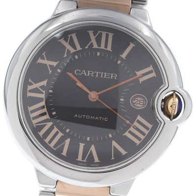 カルティエ バロンブルーLM W6920032 メンズ 【中古】
