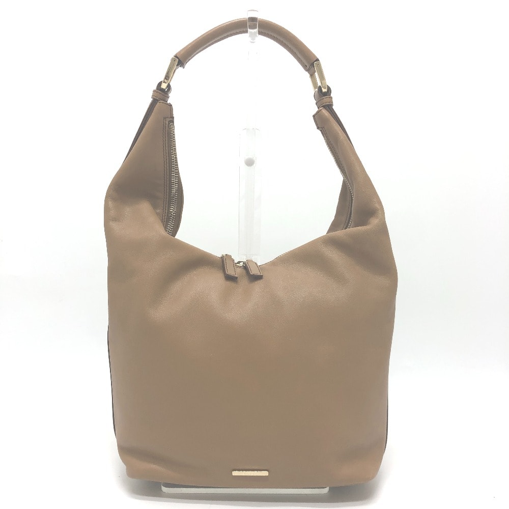 グッチ GUCCI ロゴ 001-4288 ワンショルダー カバン バッグ ショルダーバッグ レザー ブラウン