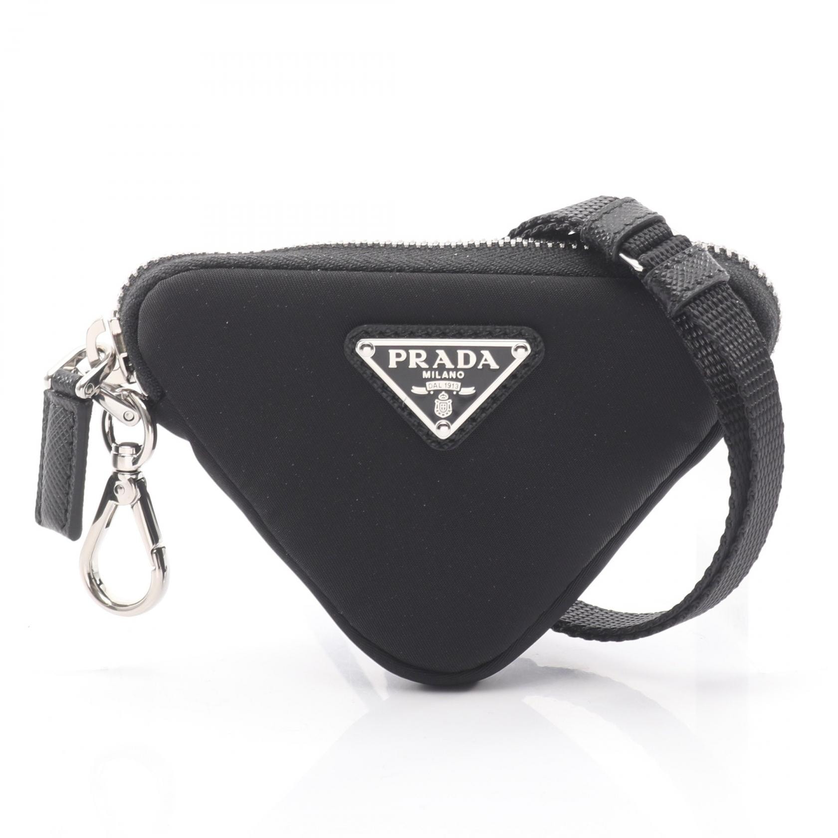 プラダ PRADA TESSUTO ポーチ バッグ ナイロン レディース ブラック系 2TT1402DMIF0002 【新品】
