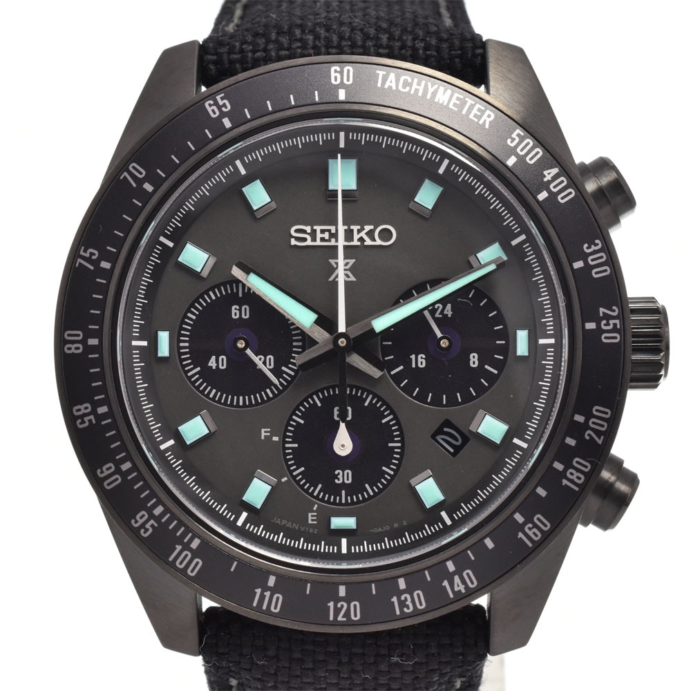 セイコー SEIKO SBDL105/V192-0AH0 プロスペックス スピードタイマー クロノグラフ ソーラー メンズ 美品 C#146856