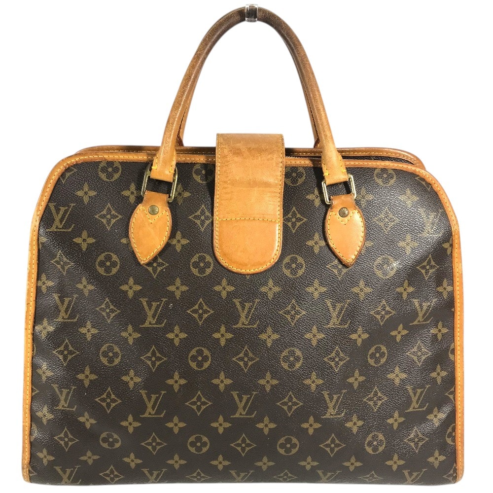 ルイヴィトン LOUIS VUITTON リヴォリ M53380 モノグラム ハンドバッグ カバン ビジネスバッグ モノグラムキャンバス ブラウン