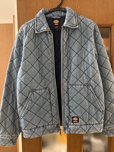 Supreme x Dickies Quilted Denim Work Jacket "Denim"